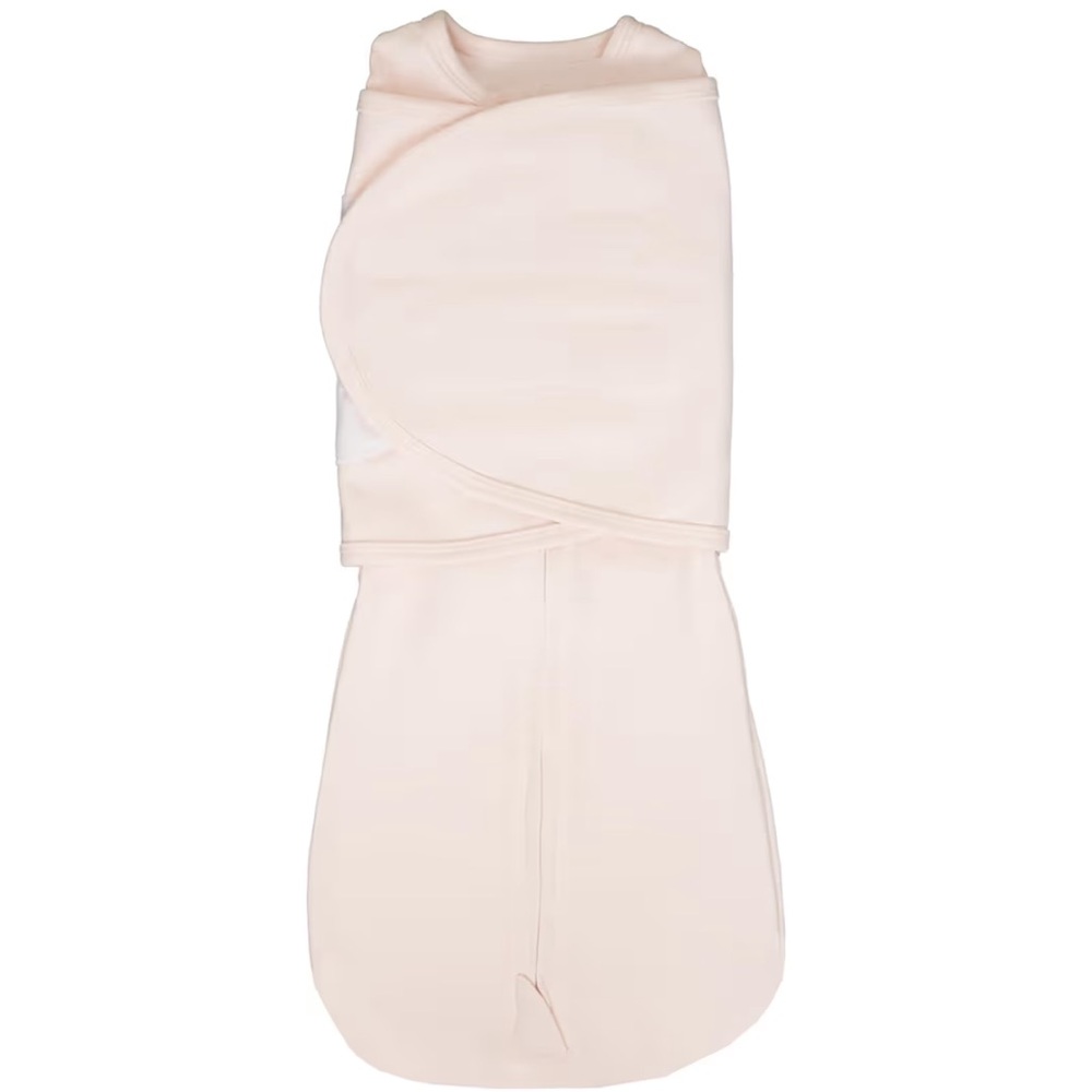Neutral Pink Baby Swaddle Sack - Soft Infant Sleep Sack